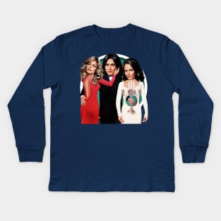 Death Becomes Her / Charlies Angels Kids Long Sleeve T-Shirt